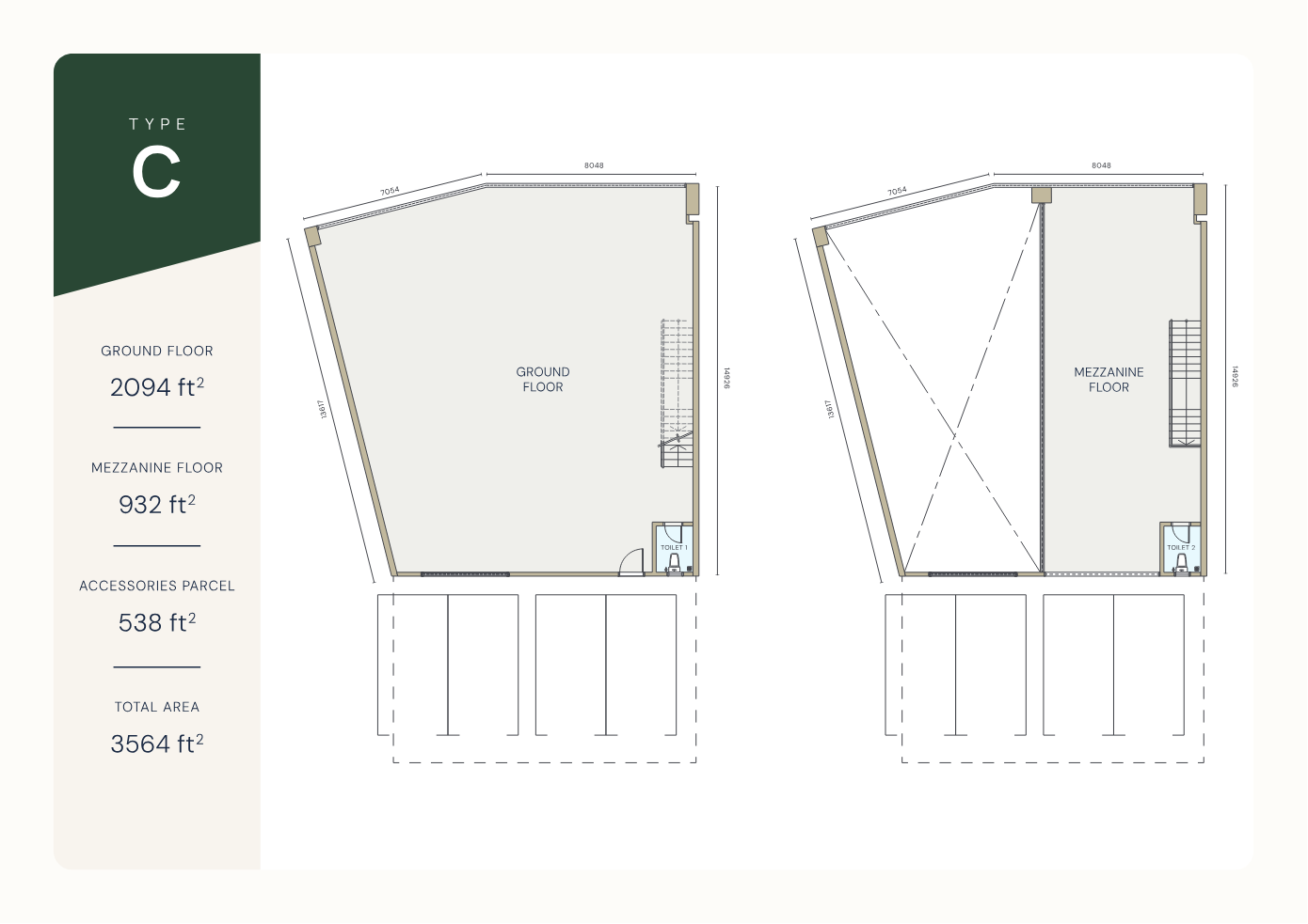 Type C floor plan