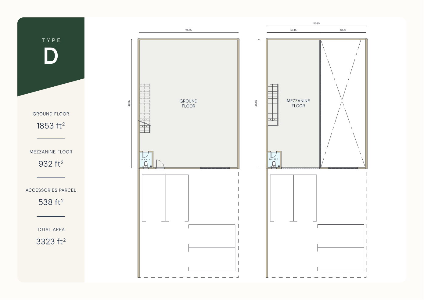 Type D floor plan