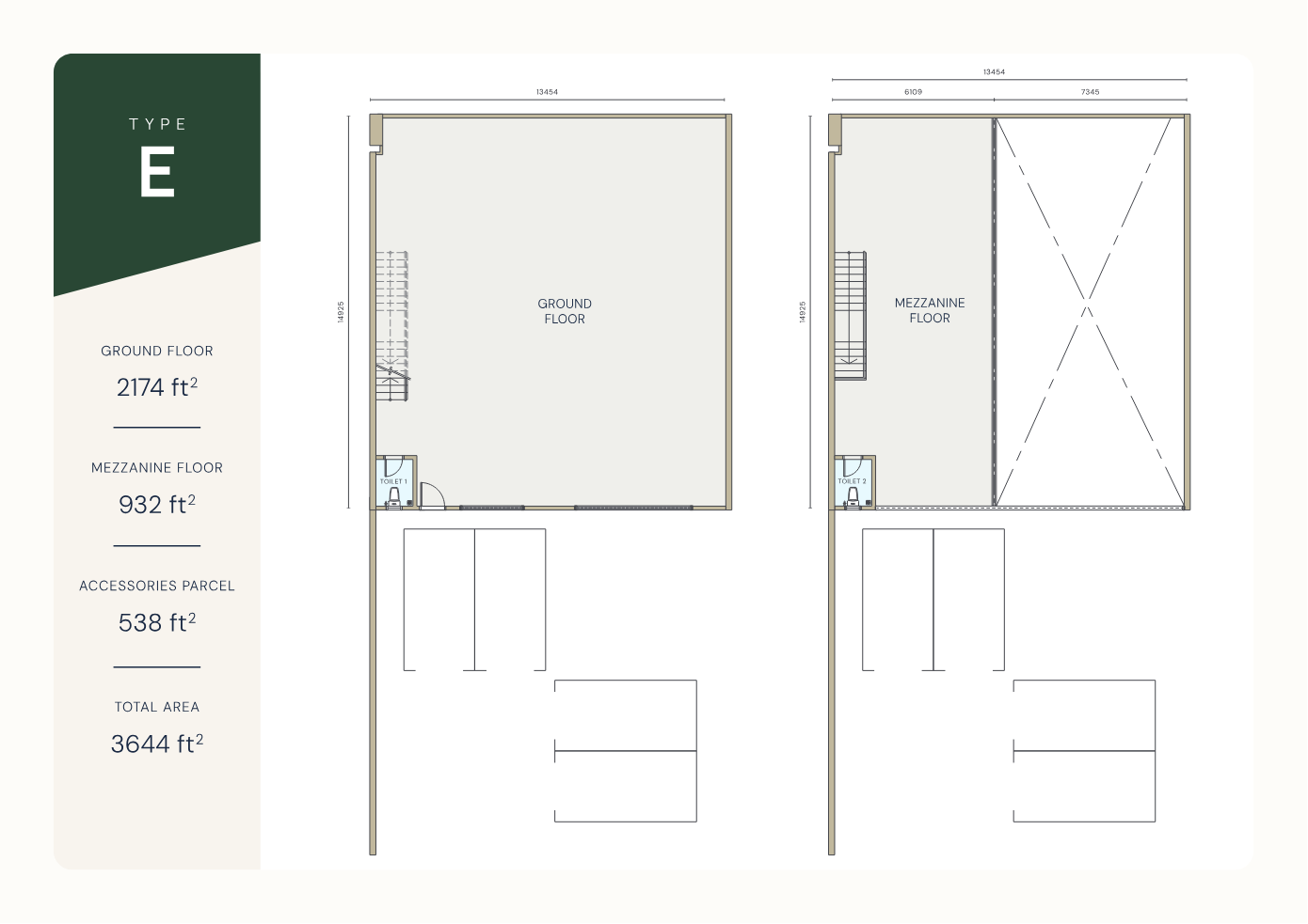 Type E floor plan